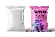 Snack Bag Packaging Mockups, a Packaging Mockup by Designbuys (Thumbnail 2 of 4)