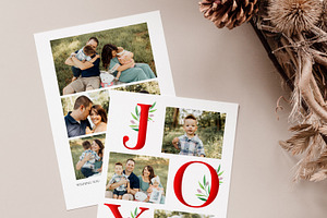 Christmas Card Template CD233