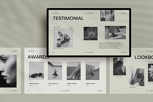 Micelle Portfolio Canva Template