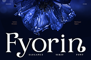 Fyorin Elegance Serif Font, a Serif Font by Rasio Studio (Thumbnail 1 of 11)