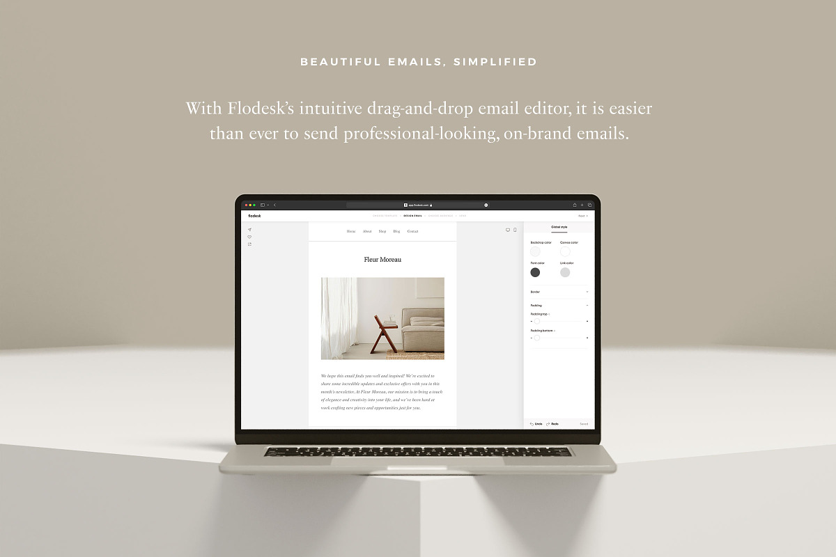 Fleur Moreau Email Template, an Email Template by Ruben Stom (Photo 5 of 6)