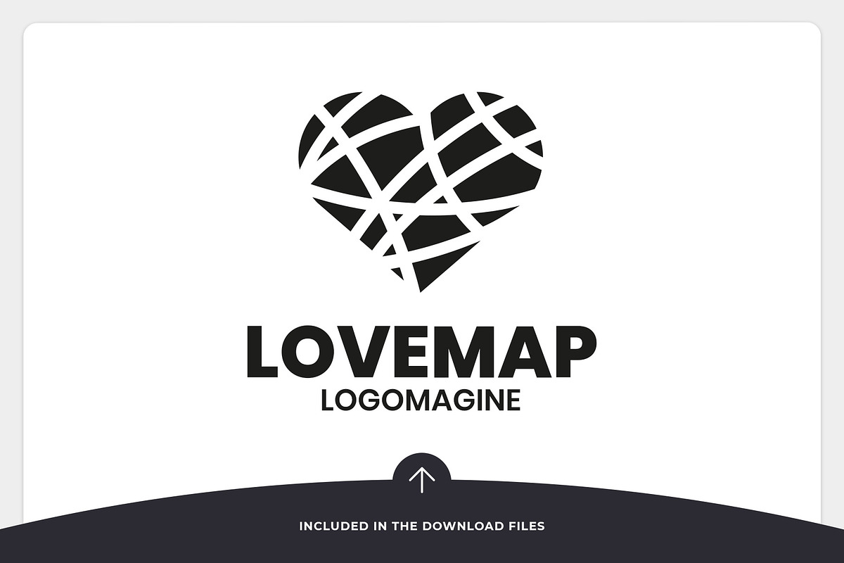 Love Map Logo Template, a Branding & Logo Template by LOGOMAGINE (Photo 10 of 16)