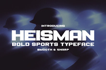 Heisman - Sports Display Typeface