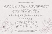 The Margonda  - Script Font, a Script Font by Letterhend Studio (Thumbnail 8 of 9)