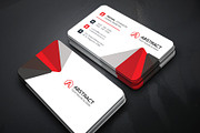Abstract Business Card, a Business Card Template by GenerousArt (Thumbnail 1 of 2)