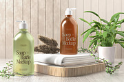 Soap Bottle Mockup, a Packaging Mockup by graphicook (Thumbnail 2 of 4)