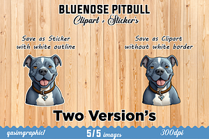 Cute Kawaii PitBull Dog Printable St