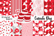 Canada Day Pattern, a Pattern Graphic by GlamArtZhanna (Thumbnail 2 of 2)