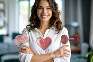 Healthy Balance of Mind, Heart and Strength, a Health & Medical Photo by Davizro's Market