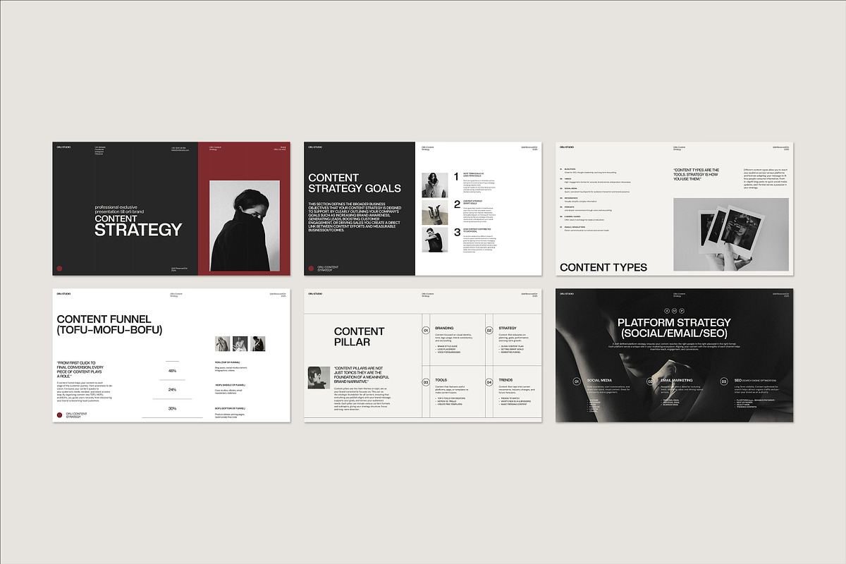 ORLI | Content Strategy Template preview 8