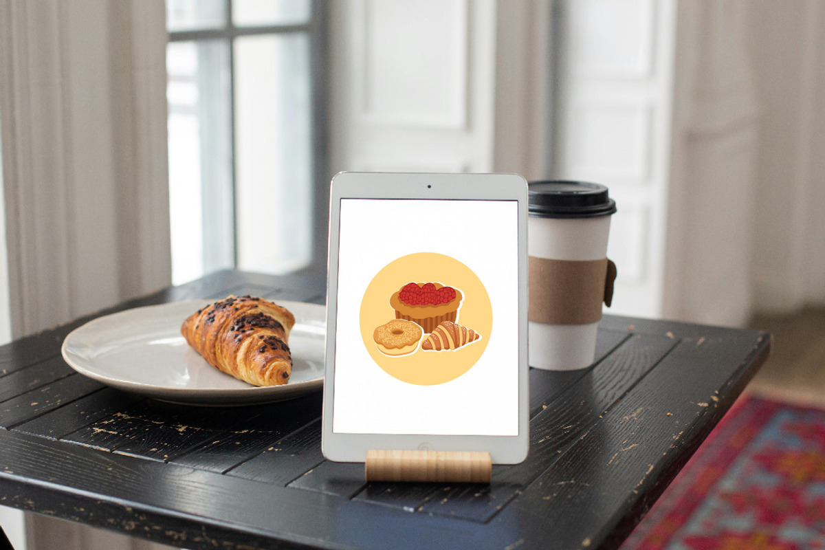 9 Fresh Breads & Pastries Collection, a Food Illustration by jongcreative (Photo 2 of 4)
