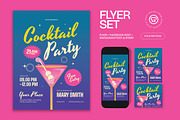Cocktail Party Flyer, a Flyer Template by graphicook (Thumbnail 1 of 3)