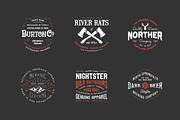 Hipster Vintage Logo Pack 2, a Branding & Logo Template by Victor Barac (Thumbnail 4 of 5)