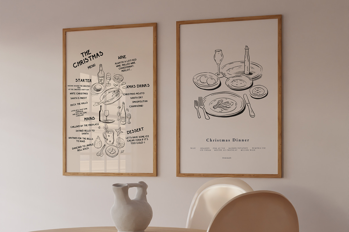 New Year Vintage Prints + Bold Font, a Background Graphic by Laras Wonderland (Photo 8 of 11)