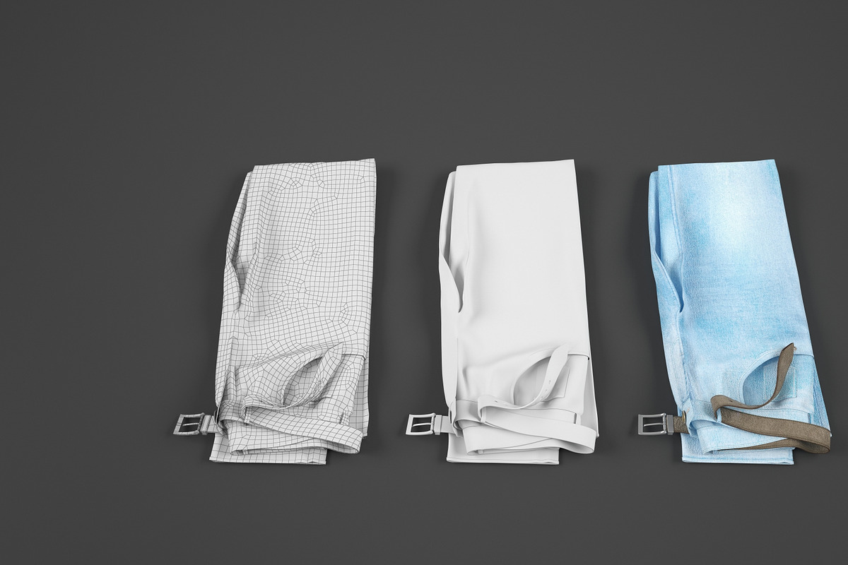 Jeans collection 3D model, a Characters & Person 3D Model by mrGarret (Photo 11 of 19)