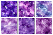 Purple Sparkling Snowfall Paper, a Texture Graphic by Dream Creation (Thumbnail 6 of 7)