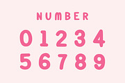 Pinky Candy, a Font by Fourteen Letter (Thumbnail 5 of 7)