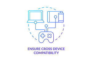 Ensure cross device compatibility, an Icon by IMG Visuals
