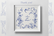 Vintage baroque frames Toile Vector, a Decorative Illustration by ON_lineart_store (Thumbnail 10 of 10)