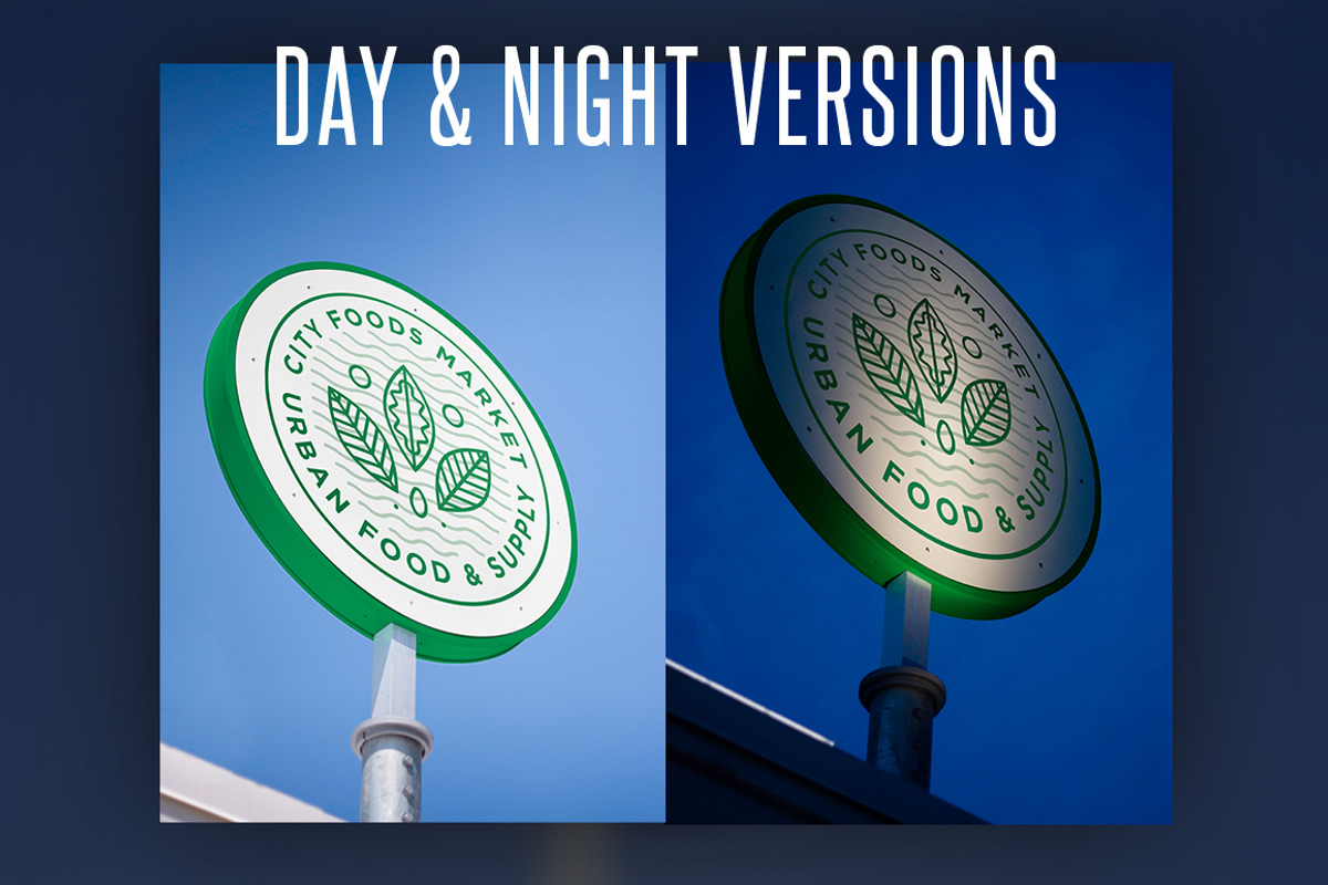 Round Sign Mockup - Vertical, a Product Mockup by Jacob Waites (Photo 2 of 2)