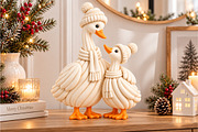 Winter Goose Family 3D STL, a Scene 3D Model by Layerology (Thumbnail 2 of 3)