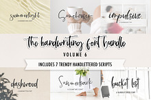 The Handwriting Font Bundle Volume 6