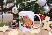 Christmas sweets watercolor set, a Decorative Illustration by Where summer is (Thumbnail 5 of 7)