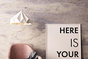 Mockups posters in the interior, a Household Mockup by FilL239 (Thumbnail 7 of 15)