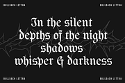 Bulldach Lettra | Blackletter Gothic, a Blackletter Font by Jolicia Type (Thumbnail 2 of 12)