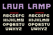 Lava Lamp Display Font, a Handwritten Font by Brethrendesignco (Thumbnail 2 of 4)