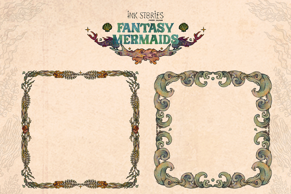 Fantasy Mermaids, a Person Illustration by Ink Stories (Photo 12 of 24)