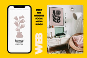 Botanical Vases Illustration Set, a Decorative Illustration by dicreate (Thumbnail 17 of 18)