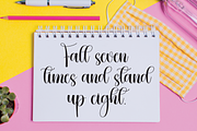 Sunlight | Script Font, a Handwritten Font by Scratchones (Thumbnail 3 of 9)
