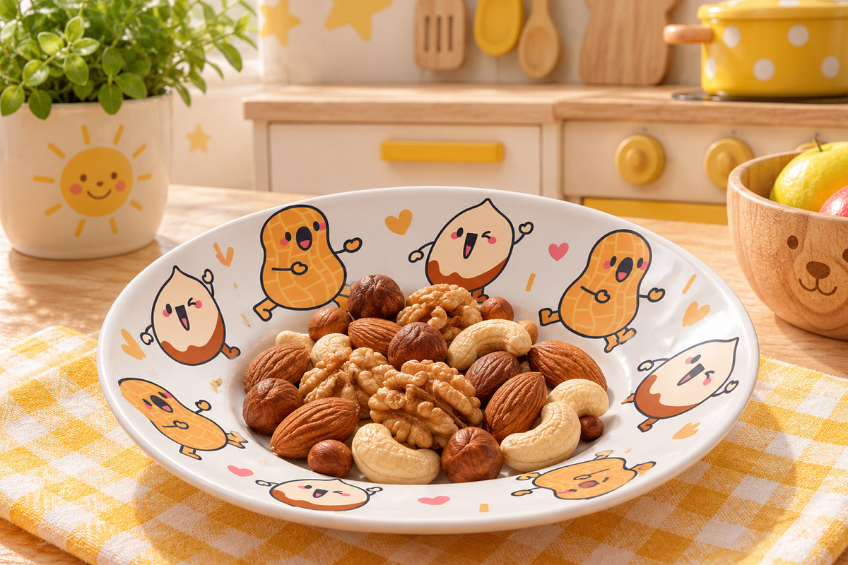 Nuts Clipart Bundle, a Food Illustration by Palau (Photo 3 of 9)