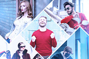 Collage Photo Frame Design Bundle, a Print Template by MRI STUDIO (Thumbnail 22 of 42)