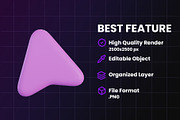 UI Essential 3D Icon Pack, an Object Graphic by Artnivora.Std (Thumbnail 2 of 4)