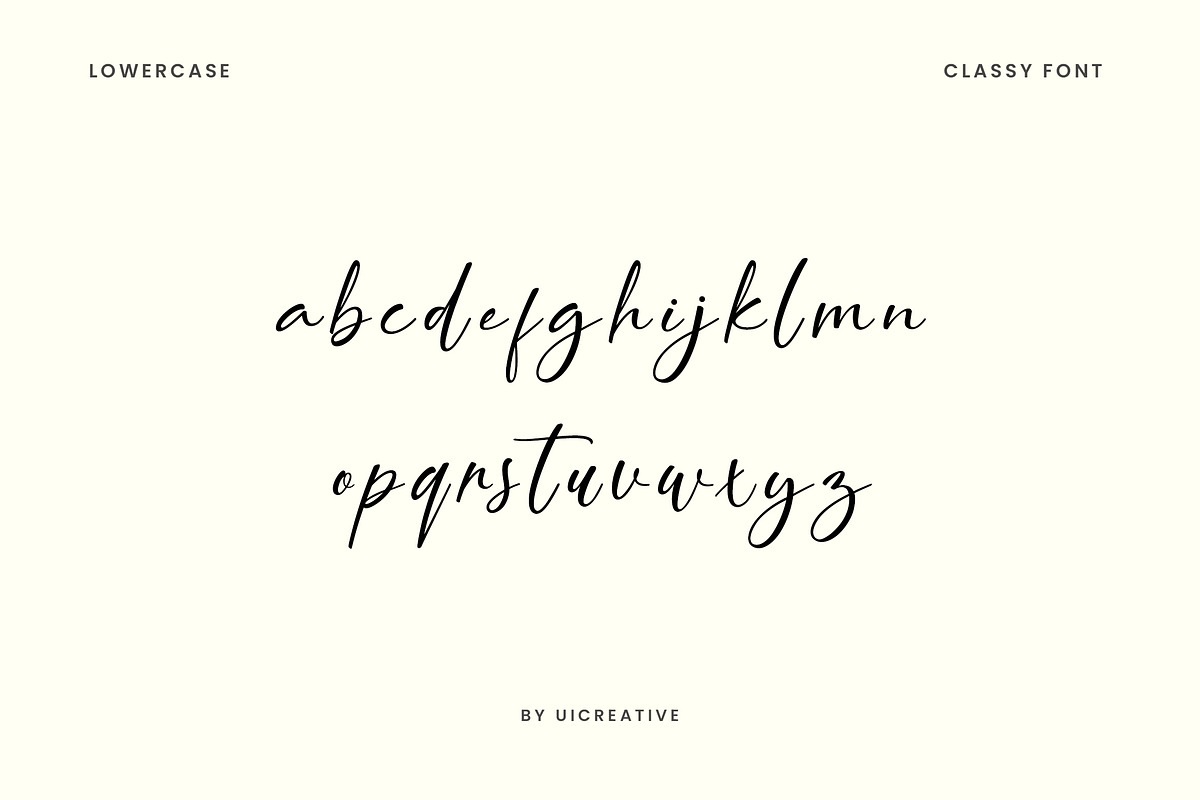 Maya Ophelia Signature Font, a Handwritten Font by UICreative (Photo 9 of 13)