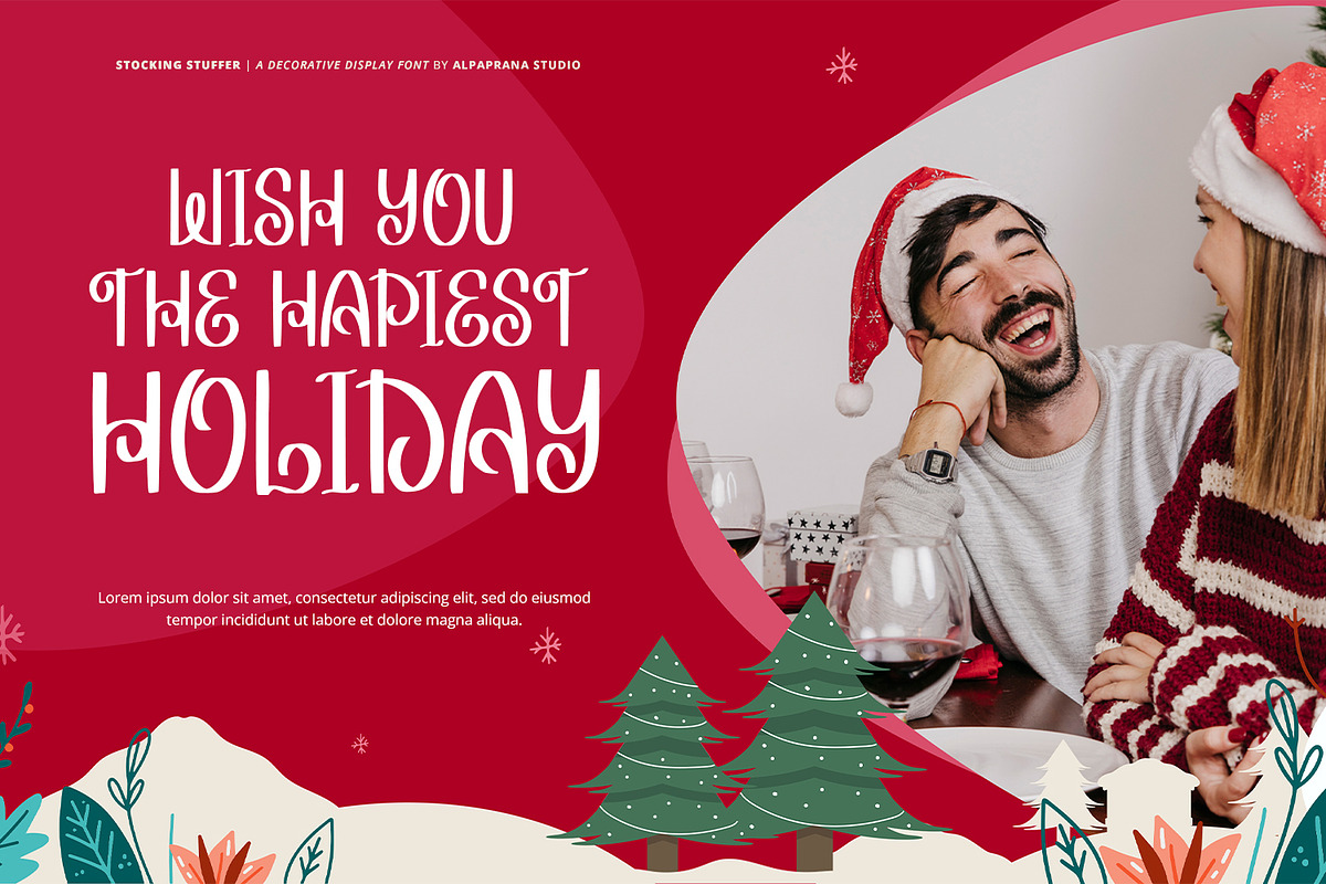 Stocking Stuffer - Display Font