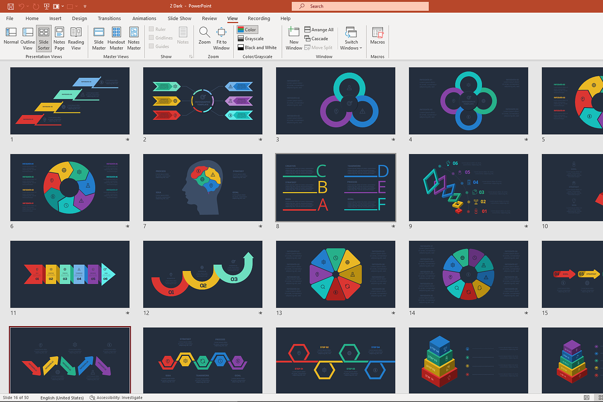 Dynamic PowerPoint Template, a Presentation Template by Infographics project (Photo 11 of 12)
