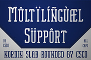 Nordin Slab Rounded, a Slab Serif Font by Craft Supply Co. (Thumbnail 8 of 8)