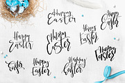 Happy Easter Lettering Overlays, a Graphic by catary art (Thumbnail 5 of 5)