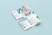 Sale medical flyer design template, a Flyer Template by Workhu (Thumbnail 2 of 3)
