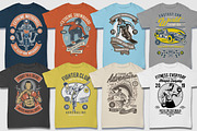 100 Retro Tshirt Designs Bundle #2, a Sport Illustration by roach_graphic (Thumbnail 4 of 14)