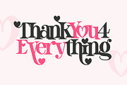 Love Signal - Serif Font with Heart, a Serif Font by Airotype (Thumbnail 13 of 13)