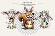 Funny Easter Animal Sublimation, an Illustration by Artnoy (Thumbnail 3 of 9)