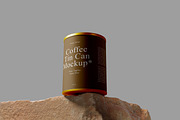 Coffee Tea Can - Mockup, a Packaging Mockup by Bokuto (Thumbnail 4 of 6)