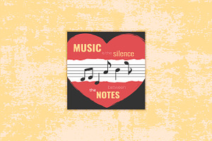 Music Poster Inspirational Quote, a Decorative Illustration by PsychocheArt