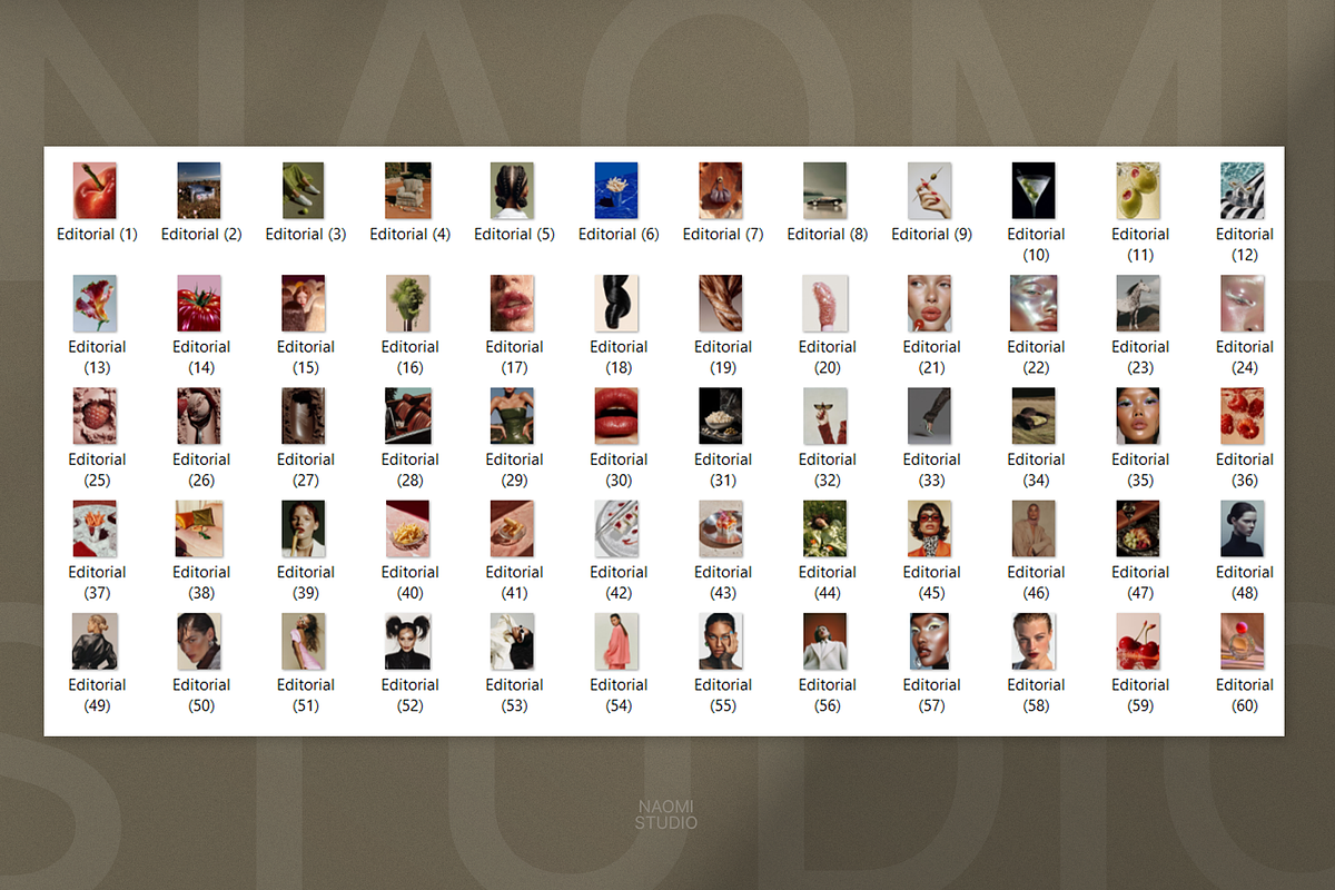 60 Editorial Stock Images Vol 4, a Beauty & Fashion Photo by Frills Images (Photo 8 of 8)