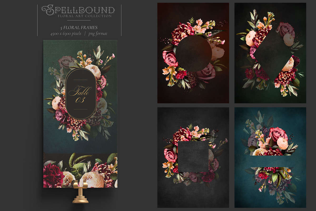Spellbound Floral Art Collection, an Object Graphic by Eclectic Anthology (Photo 3 of 15)