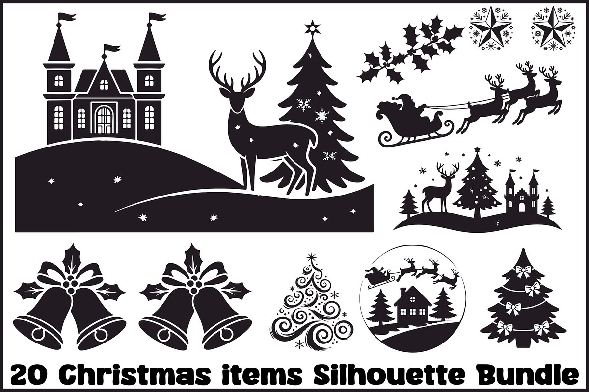Festive Christmas Collection, an Illustration by musafir_fashion